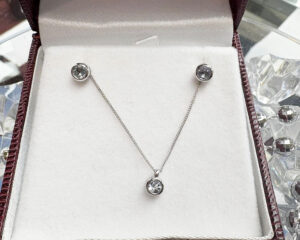 Earrings and Necklace