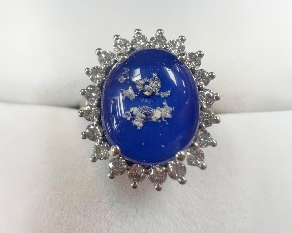Custom memorial ring